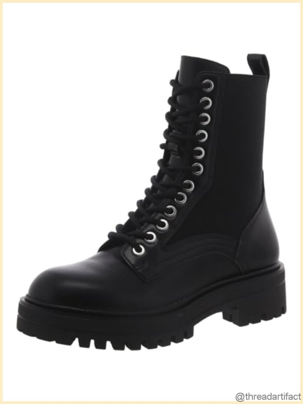 Steve Madden Kenny Nubuck Leather Mid-Calf Lace-Up Boots